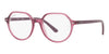 Ray-Ban RB9095V 3898 Kid Optical Frame Transparent Pink