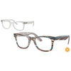 RAYBAN RB4340V 8382 - Sheet full Rayban Grey Square