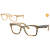 RAYBAN RB4340V 8383 - Sheet full Rayban Brown Square