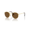 RAYBAN RB3447I 001/57 50 - Metal full Rayban Gold Oval