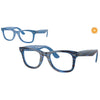 RAYBAN RB4340V 8384 - Sheet full Rayban Blue Square