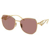 PRADA SPR 57Y 5AK-10D Women Sunglass Gold