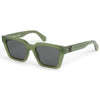 OFF-WHITE OERI 108 5707 Unisex Sunglass Green