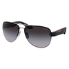 PRADA SPS 55Y 1BC-09U Men Sunglasses Silver