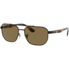 RAYBAN RB3693I 014/73 - Metal full Rayban Brown Square