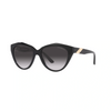 EMPORIO ARMANI EA 4178 587/8G Women Sunglasses Shiny black