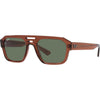 Ray-Ban RB4397 6678/82 Unisex Sunglasses Transparent Brown