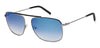 TH 9717 C1 BLK/GU TOMMY HILFIGER MET FULL SQUARE GUN METAL