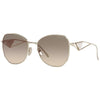 PRADA SPR 57Y ZVN-3D0 Women Sunglass Pale Gold
