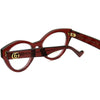 GUCCI GG0959O 003 Women Optical Glasses Burgundy