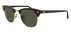 Ray-Ban RB3016 W0366 Unisex Sunglasses Gold Havana