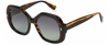 GIGISTUDIOS 6655/2 CHIARA Women Sunglasses Dark havana brown, gold metallic