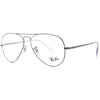 RAYBAN RB6489 2502 - Metal full Rayban Silver Aviator