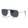 BURBERRY BE3159 100587 59 - Metal full BURBERRY Silver Square