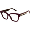 Gucci GG1302O 005 Women Optical Frame BURGUNDY