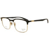 RAYBAN RB6518 2890 - Metal full Rayban Black gold Square