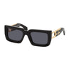 OFF-WHITE OERI073 1007 Unisex Sunglasses BLACK