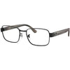 RAYBAN RB6529 2509 - METAL SHEET Rayban Black Square