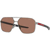 PRADA SPS 55W 5AV-50A Men Sunglass Gunmetal
