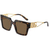 DOLCE&GABBANA DG 4446-B 502/73 Women Sunglass Havana