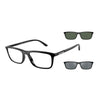 EMPORIO ARMANI EA 4160 5001/1W Men Sunglass Shiny Black