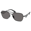 PRADA SPR A50 1AB-5Z1 Women Sunglasses Metal Black