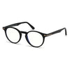 TOM FORD TF 5557-B 001 Unisex Optical Frame Shiny black