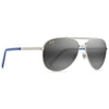 MAUI JIM MJ831-17 Men Sunglass Silver