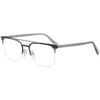 PRADA OPR 63UV Men Optical Frame Black/Gunmetal