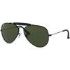 F13680 RB3422-Q 9040 RAYBAN MET FULL AV BLACK
