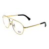 RAYBAN RB6514I 2500 - Metal full Rayban Gold Square