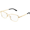 GUCCI GG1880O-001 55 - Metal full Gucci Gold Square
