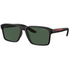 PRADA SPS 05Y DG0-06U Men Sunglass Black Rubber