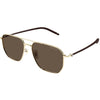 MONT BLANC MB0367S 004 Men Sunglass Silver