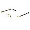MONT BLANC MB0222O-002 Men Optical Frame GOLD