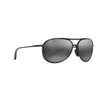 MAUI JIM MJ438-02 Men Sunglasses Black Gloss