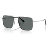 RAYBAN RB3758 003/81 56 - Metal full Rayban Silver Square