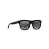 MAUI JIM MJ872-02 Men Sunglasses Black with Crystal Interior
