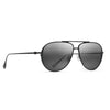 MAUI JIM MJ 543-2M Men Sunglasses Matte Black