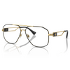 VERSACE VE 1287 1443 - Metal full VERSACE Black gold Square
