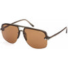 TOM FORD TF 1003 93E Men Sunglass LIGHT GREEN