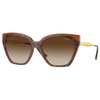 VOGUE VO 5521-S 238613 Women Sunglasses Top Dark Havana/Light Brown