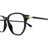 MONT BLANC MB0366O 001 Men Optical Glasses Black