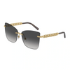 DOLCE&GABBANA DG2289 02/8G Women Sunglasses GOLD