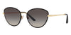 DOLCE&GABBANA DG 2280 1311/8G Women Sunglasses Shiny Gold and Matte Black