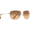 MAUI JIM MJ246-16 Unisex Sunglasses GOLD