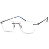 MODO 4603 DNAVY 52 Men Optical Frame DARK BLUE