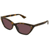 GUCCI GG1815S-002 58 - Sheet full Gucci Brown Cateye