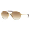 Ray-Ban RAYBAN RB 3540 001/51 Unisex Sunglasses GOLD