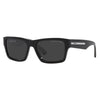 PRADA SPR 25Z 1AB-08G - Sheet full Prada Black Square Men Sunglasses BLACK